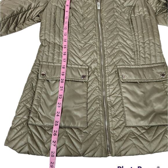 Via Spiga Sage Quilted Cargo Jacket New With Tags. - Picture 12 of 16